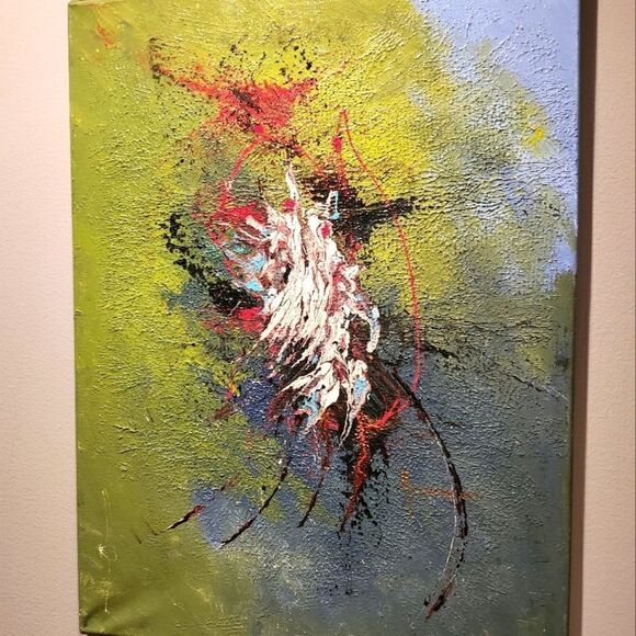 Abstract Artwork Contemporary signed by the artist - Picture 1 of 5